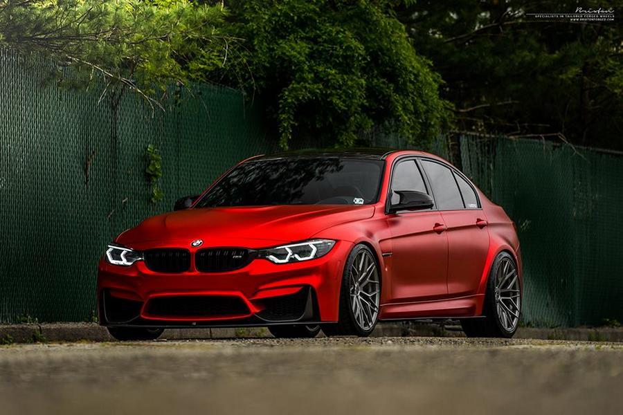 BMW M3 F80 на катках Brixton CM10