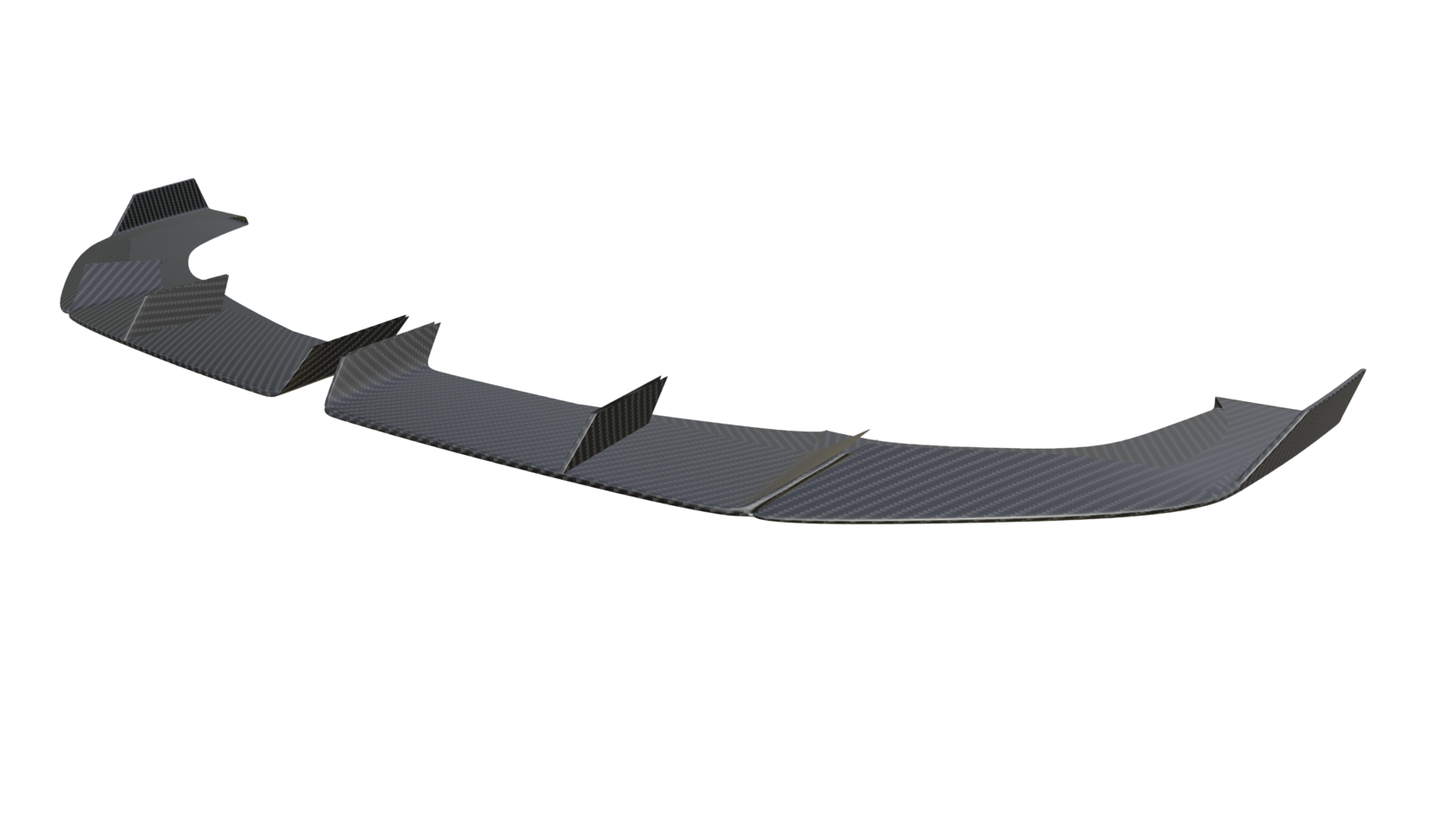 Губа переднего бампера Ildar